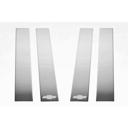 Putco 19-C SILVERADO/SIERRA CREW CAB OR DOUBLE CAB GM STAINLESS STEEL PILLAR 402670GM-1